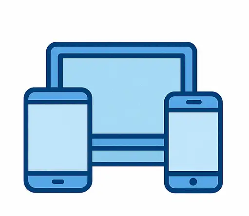 マルチデバイス対応のイメージ